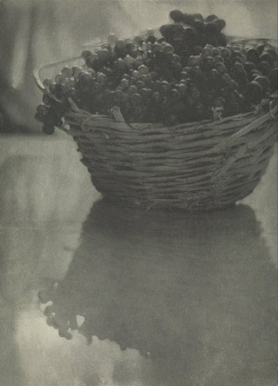 Still Life with Grapes by Baron Adolf De Meyer